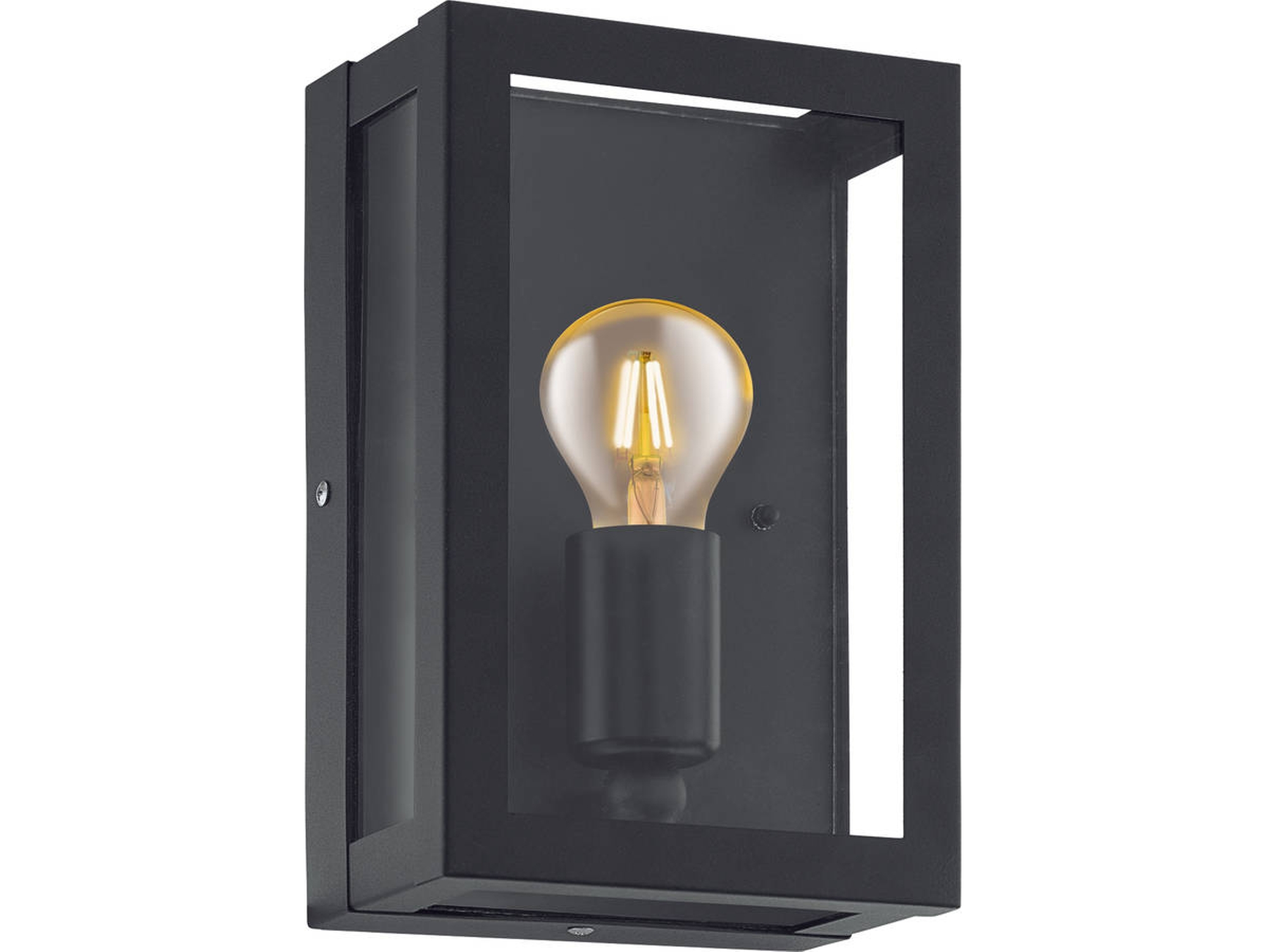 EGLO Lámpara de pared exterior Alamonte 1 negra 94831