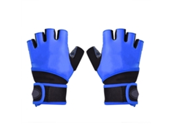 Guantes unisex de medio dedo Boodun para gimnasio, deportes, levantamiento de pesas y fitness (talla M)