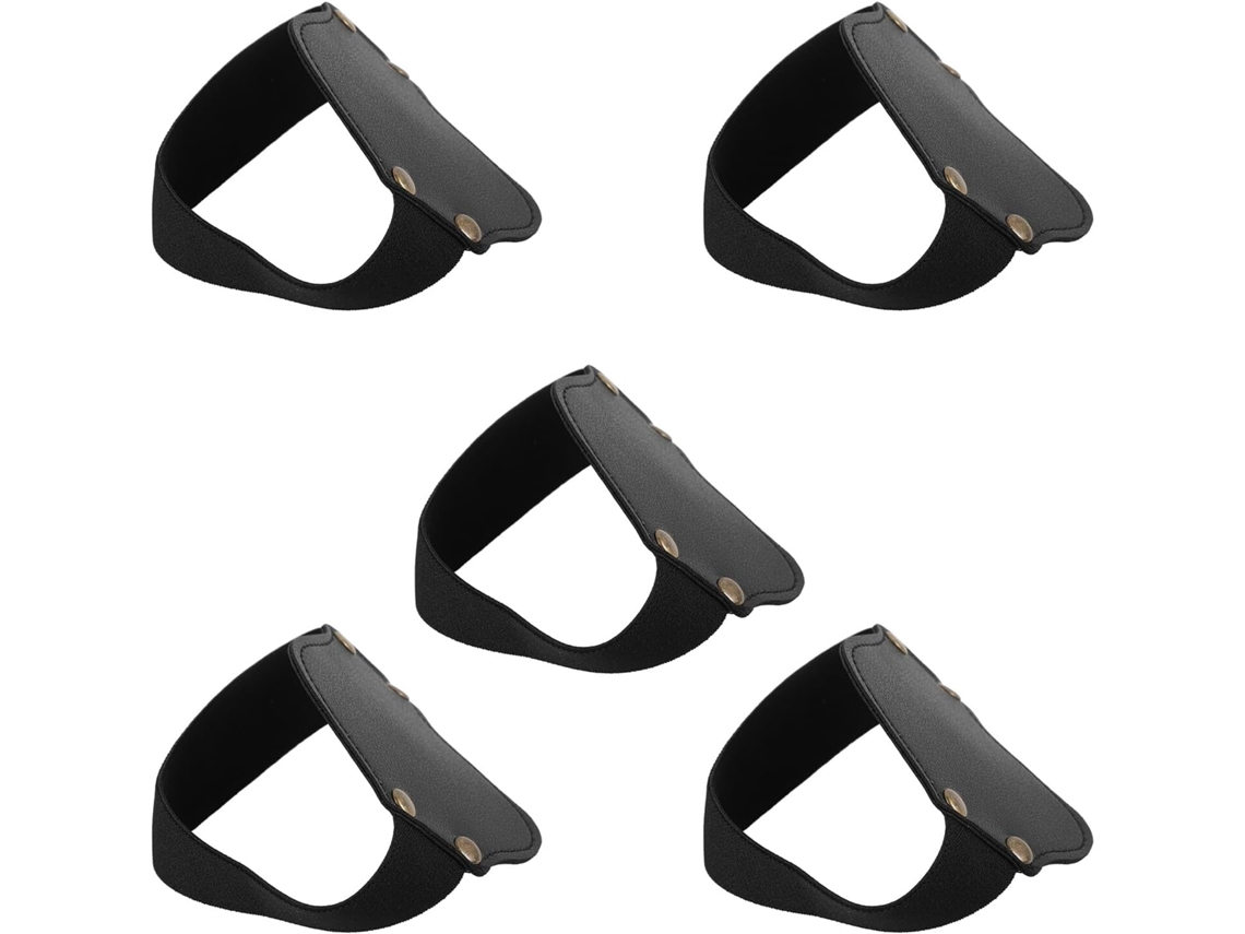 Juego De 5 Protectores Negros Para La Palanca De Cambios De Motocicleta: Protección Suave Y Duradera Para Los Pedales.