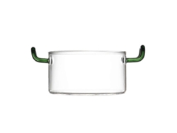 Bol de cristal transparente para frutas y ensaladas, ideal para regalar a amigos y compañeros. Multifuncional, 1 unidad.