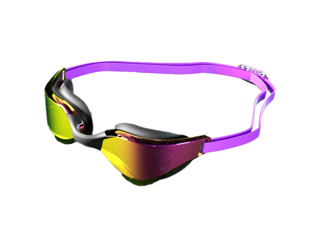 Gafas de natación coloridas para adultos y niños con lentes antivaho y resistentes a los rayos UV Kofihety