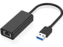 Adaptador de red Ethernet Gigabit USB 3.0 de Yizhood, color negro
