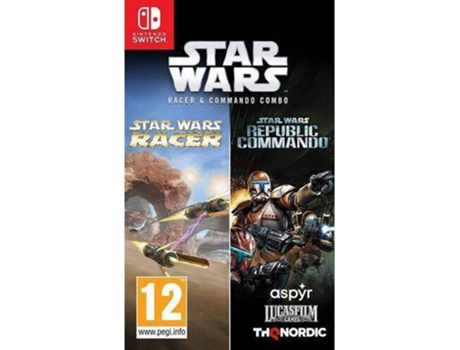 Juego Nintendo Switch Star Wars Racer e Commando Collection
