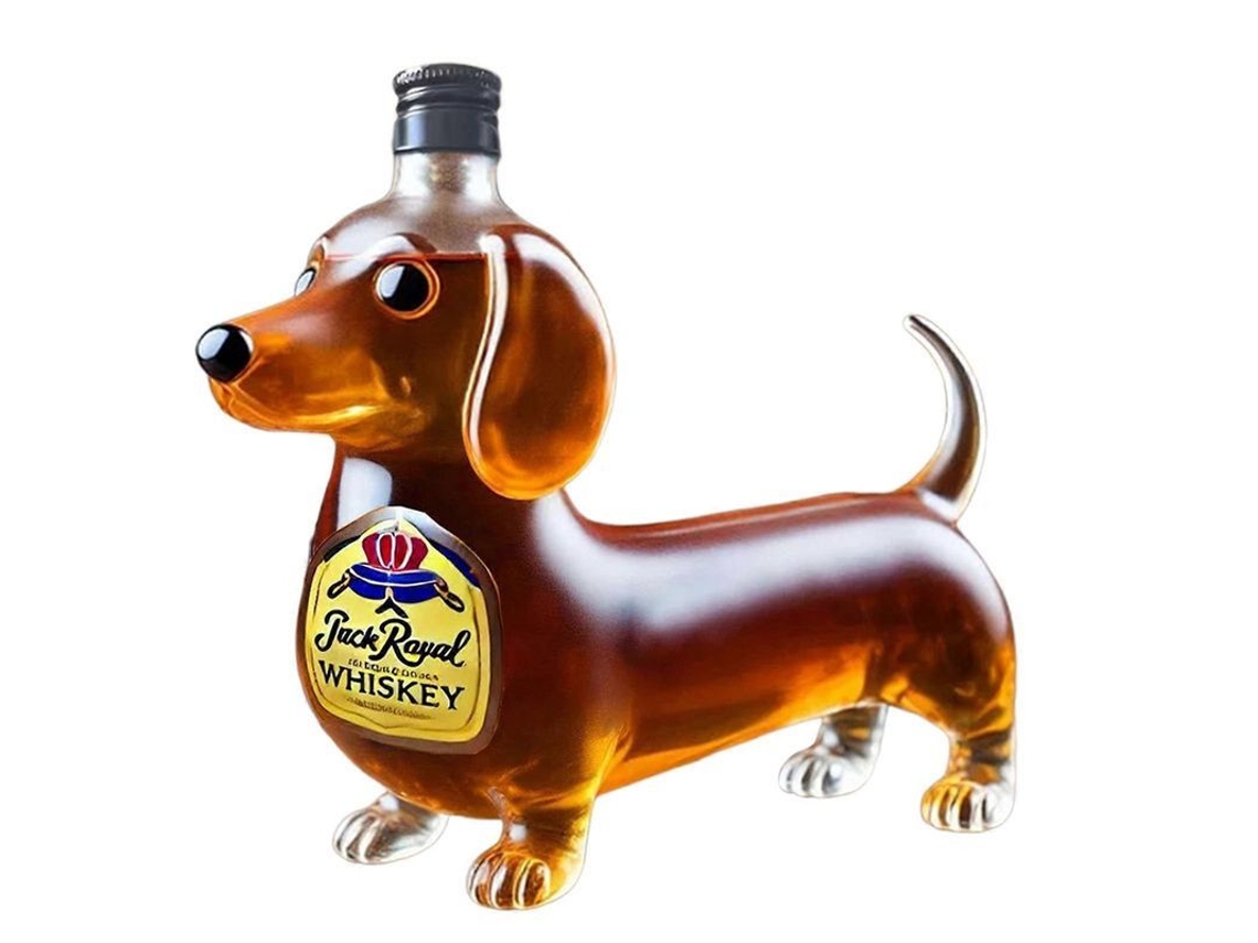 Divertida Jarra De Whisky Con Forma De Bulldog Francés: Dispensador De Licores Para Bares Y Amantes Del Vino.