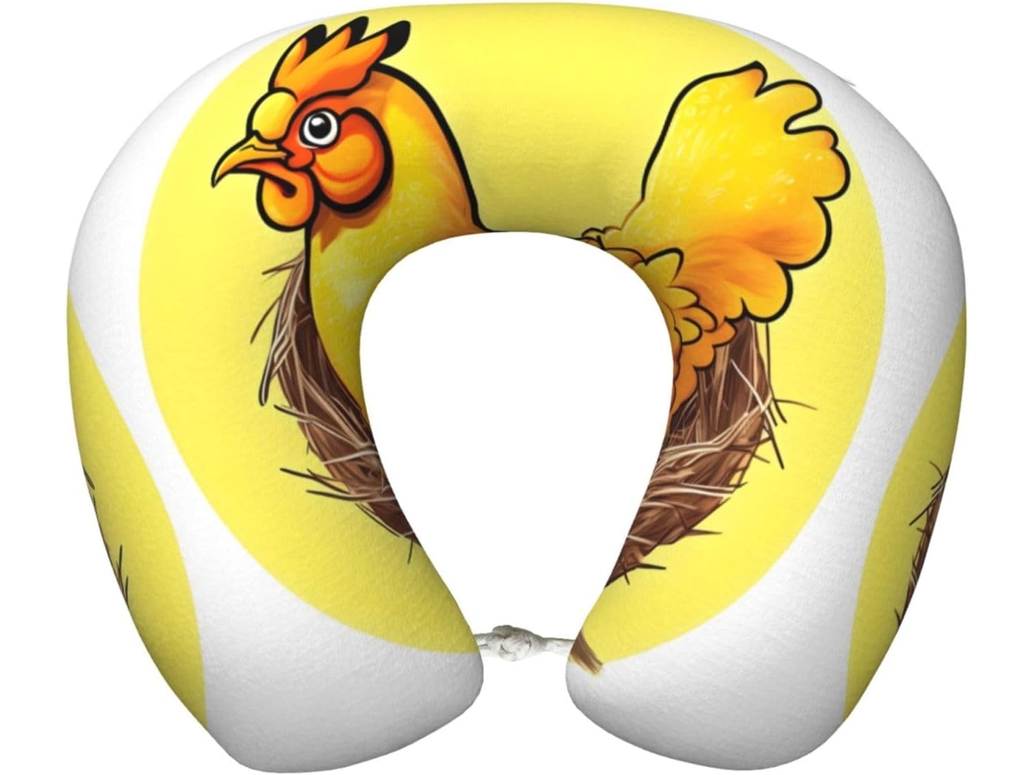 Almohada Viaje Espuma Viscoelástica Poliéster, Felpa Fácil Soporte, Ajustable Plegable: