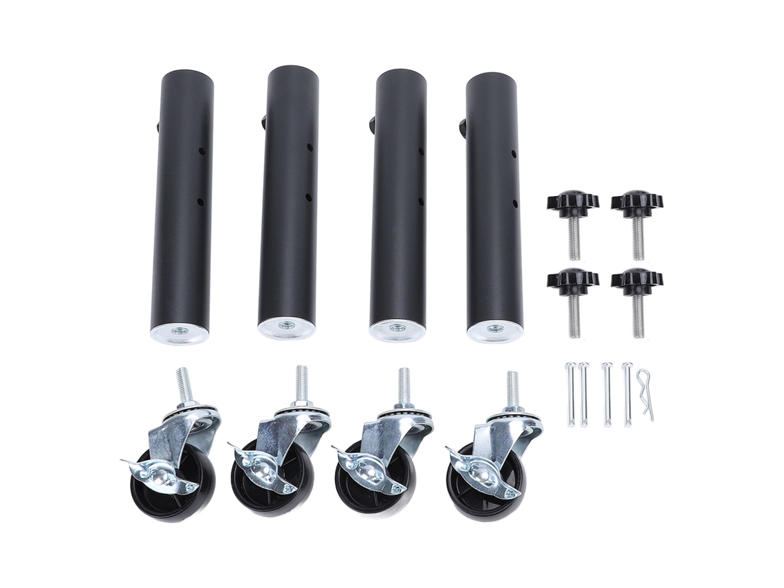 Extensores De Patas De Mesa Con Ruedas, Acero Al Carbono, 27 Cm, Para Muebles, Sofás, Sillas, Armarios Y Mesas De Centro.