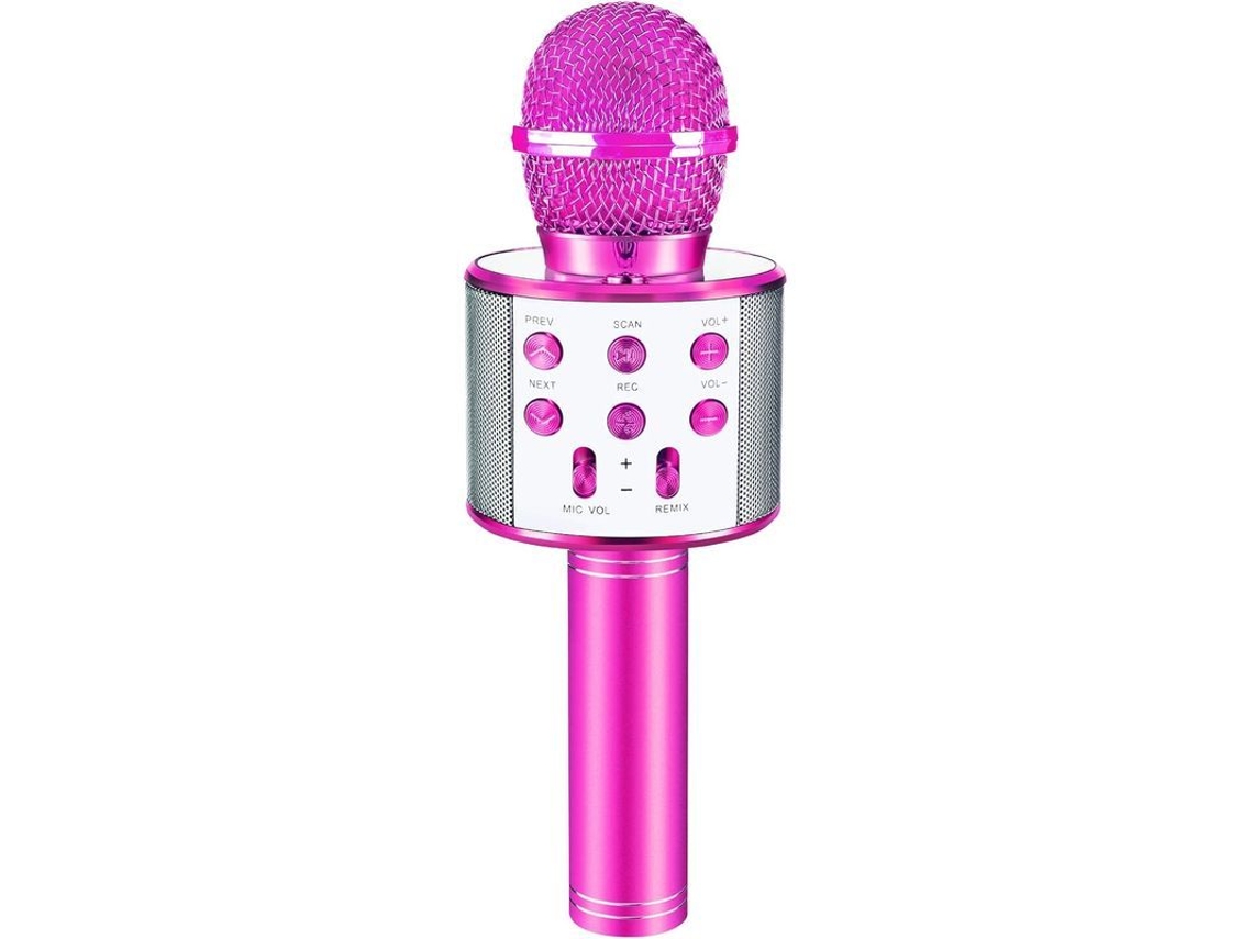 Juguetes Musicales Para Niños De 4 A 12 Años: Micrófono De Karaoke Bluetooth Para Niños