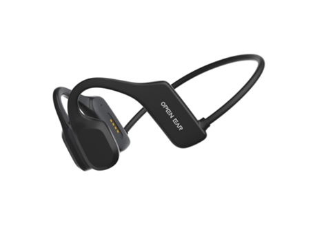 Bone Sound Casco sin Bluetooth con oreja abierta para deporte con micro, casco de conducción ósea, casco sin cable con crochet de oreja para joggin...
