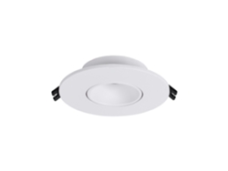 Aro para Foco de Empotrar Oniro Redondo Alt.2 9Xd.11Cm Policarbonato Pc Blanco Ref:111981201 FERRIMEX