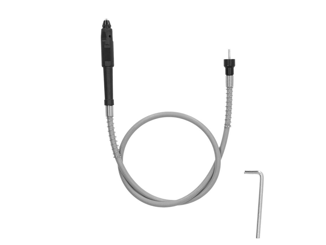 Adaptador De Eje Flexible Para Taladro Extensión Cable Mezcladora Con Alcance De Prensado Del Mandril 0.3‑3mm Para Herramienta Rotatoria