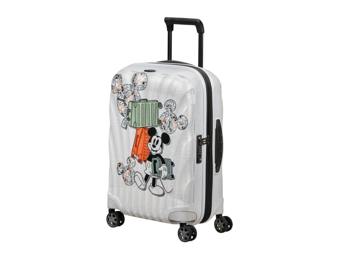 Maleta de cabina Samsonite 55cm 4r Exp. C-lite Disney Mickey's Travel