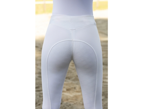 Leggings de Mujer COVALLIERO Concurso Full Grip Blanco (34/36)