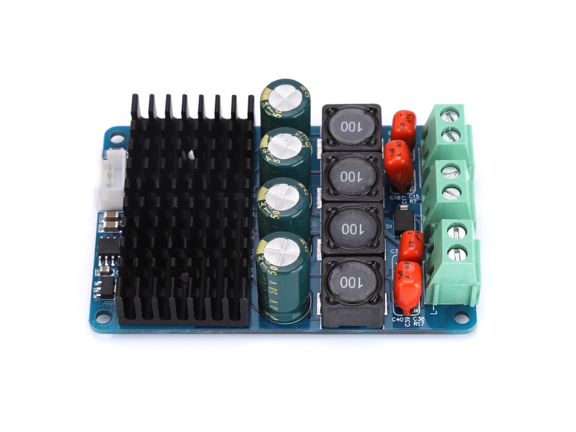 Placa De Amplificador Digital De Potencia Hf198 Dual Tpa3116 Pbtl 2x100w Canal Dual