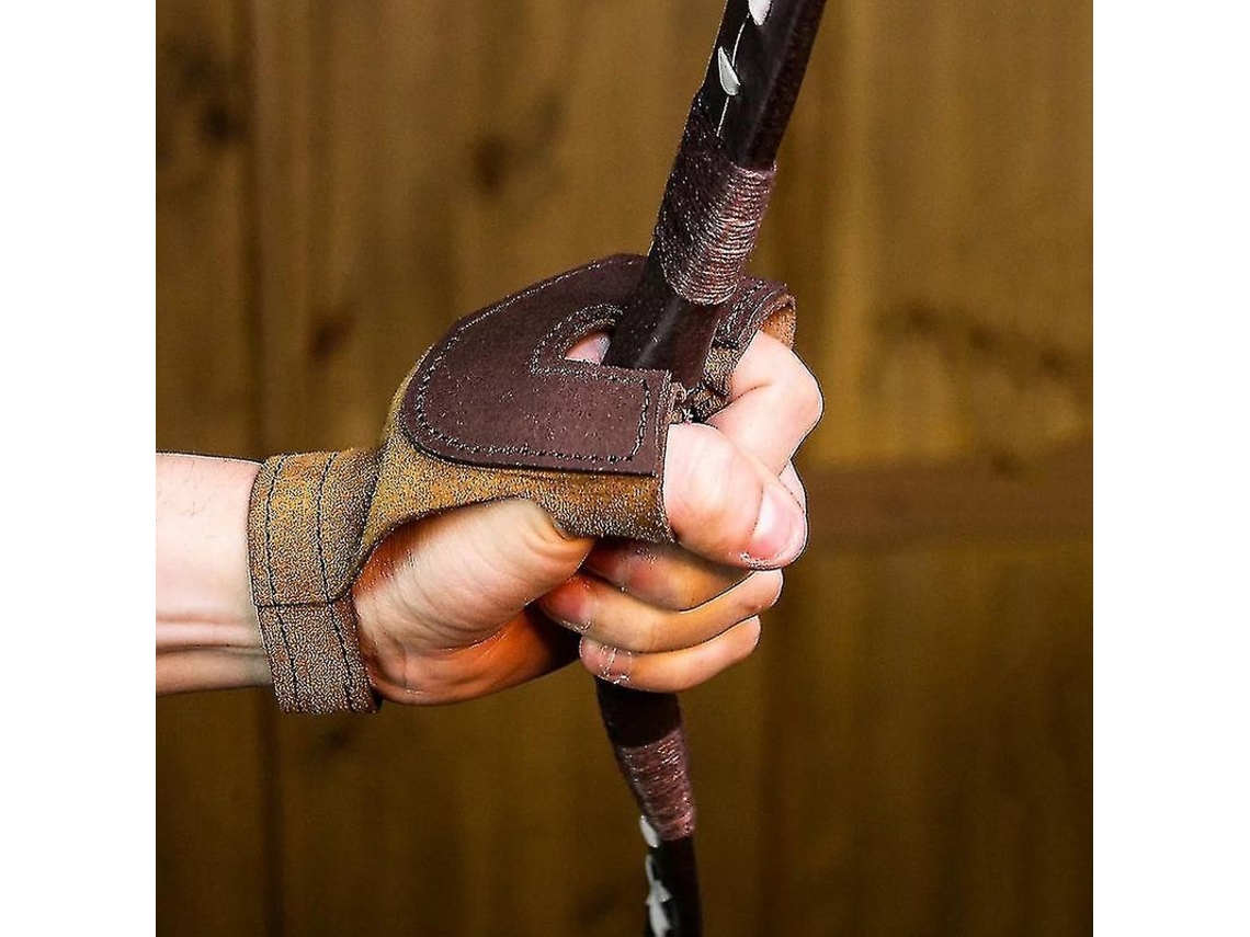 2026-guante De Arco Medieval Renacimiento Vambrace Para Caza Y Disparo Cuero Unisex Adulto