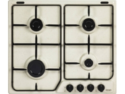 Placa de Gas DELONGHI SF 46 ASV (Gas Butano-propano - 58 cm - Crema)