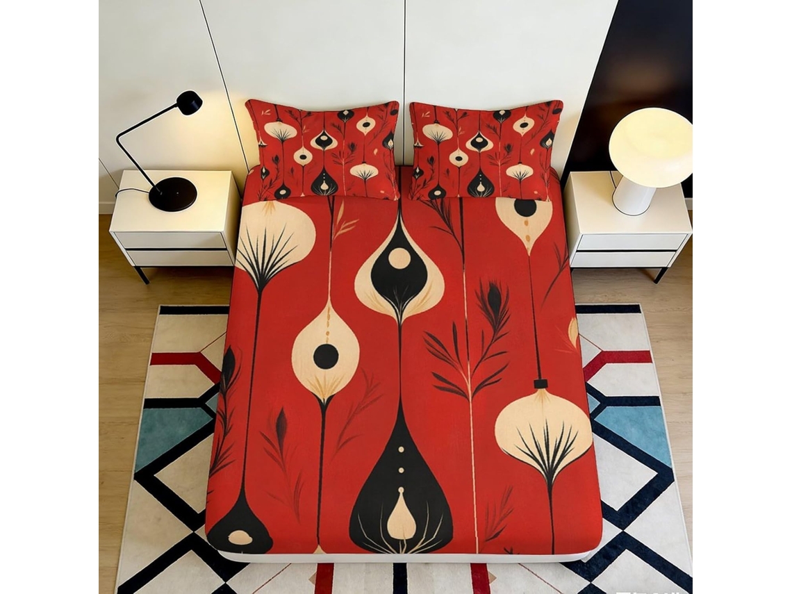 Microfibra Estampado Microfibra Diseño Almohada Juego Color 200x25cm