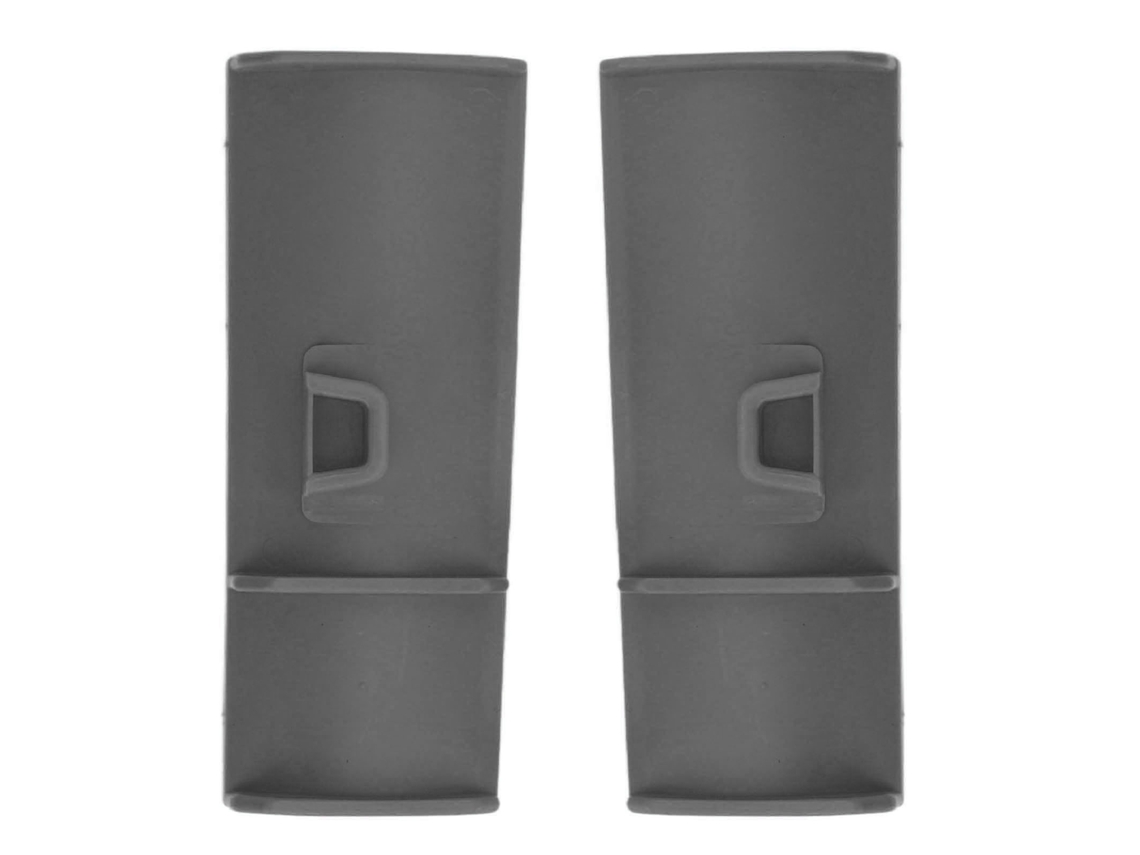 2 Piezas De Accesorios Para Zapatos Con Diseño De Quitanieves De Abs Para Vacaciones, Fiestas, Escuela, Trabajo - Gris