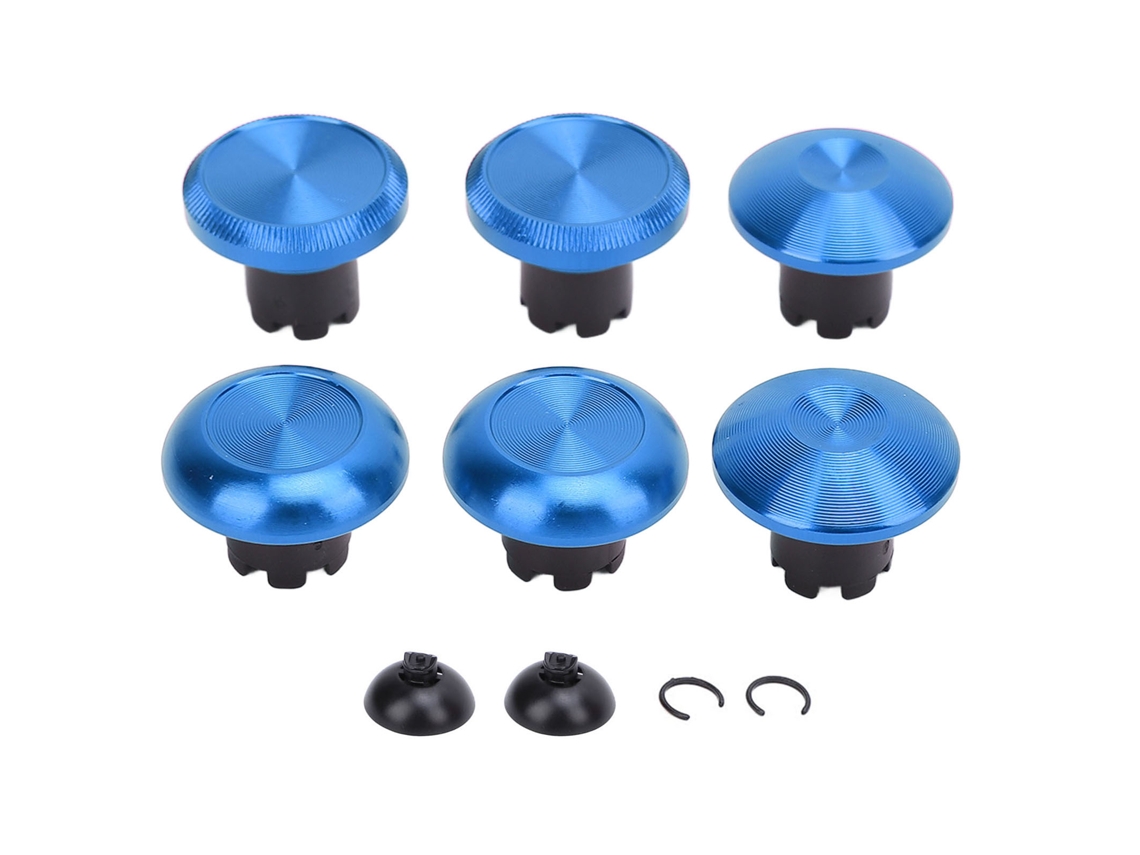 Palancas Metálicas Para Switch Pro Edge Pro Elite, Intercambiables, Plug And Play, Control Azul.