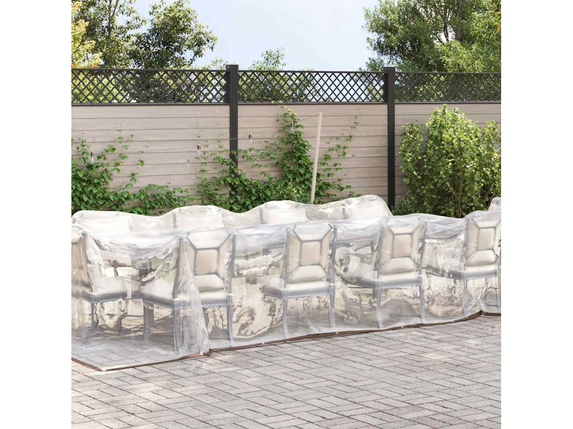 Lona Transparente Con Ojales Polietileno 3x6 M