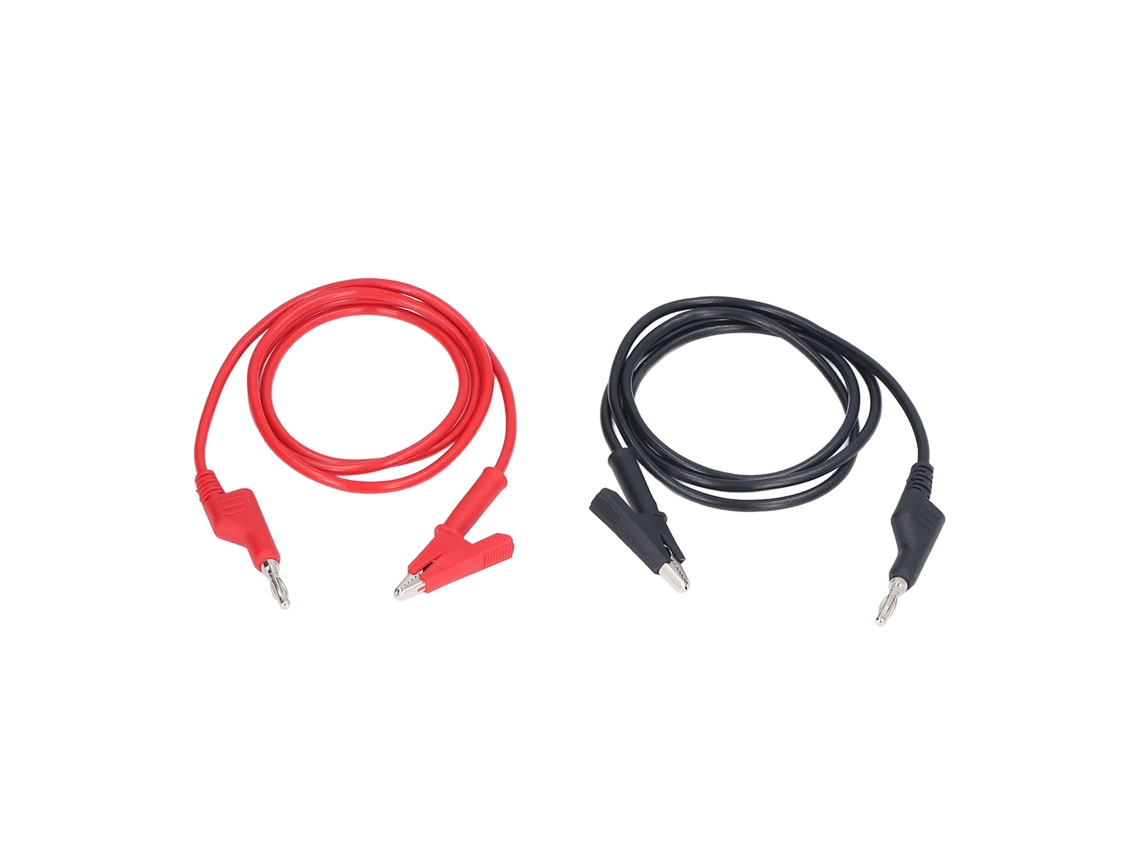 Cable De Prueba De Silicona Con Conector Banana De Latón, 4 Mm, 20 A, 3000 V Para Pruebas Eléctricas 70035-1