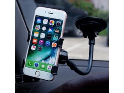 Soporte Universal Para Teléfono De Coche Con Rotación De 360° Y Ventosa, Iluminación Led, Puerto Usb, Portátil, Para El Hogar, Taller, Compa