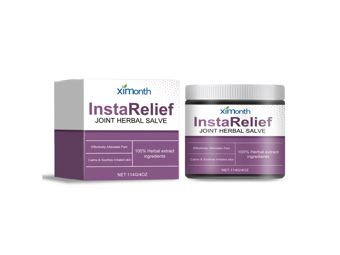 Ungüento herbal Ximonth alivia el dolor articular con masaje.