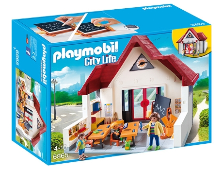 PLAYMOBIL City Life: Escuela 6865 (Edad Mínima: 4)