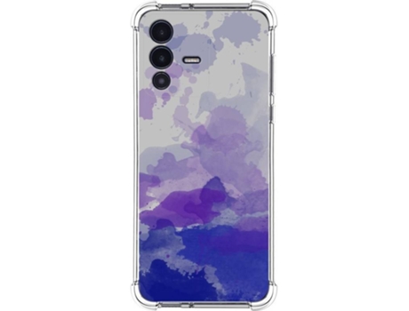 Carcasa para Vivo V23 5G TUMUNDOSMARTPHONE Dibujos Antigolpes Acuarela 09 Multicolor