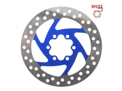 Disco De Freno 140mm 6h Azul Ewheel