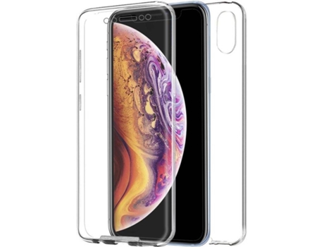 Funda iPhone XS Max COOL Silicona Transparente