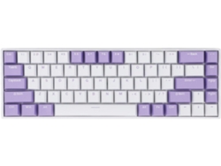 Teclado Mecánico Compacto Para Juegos Con Retroiluminación Rgb De 68 Teclas Y 60 % De Grosor, Con Interruptores Azules.