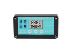 Controlador De Carga Solar Mppt De 12v/24v Y 30a Con Doble Puerto Usb Pd Qc3.0, Pantalla Y Protecciones Inteligentes.