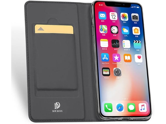 Funda iPhone XS WISETONY Dux Ducis-361 Gris