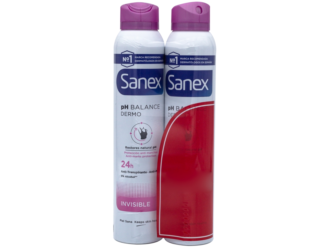 Duplo Desodorante Invisible Spray 2 X 200 Ml SANEX
