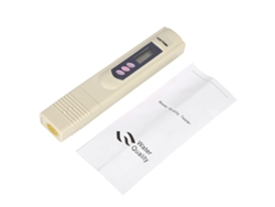 Medidor Digital Lcd De Tds Para Análisis De Calidad Del Agua Con Función De Temperatura (gris)