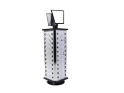 Soporte para gafas de sol, diseño giratorio de 360°, capacidad para 44 pares, negro OEM