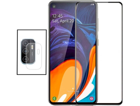 Kit Protector de Cámara Trasera Oppo A53 PHONECARE y Cristal Templado 5D Full Cover