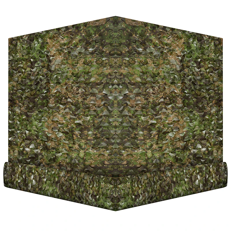 Malla De Privacidad Para Jardín (1,5 X 4 M) Con Malla De Sombra Y Camuflaje.