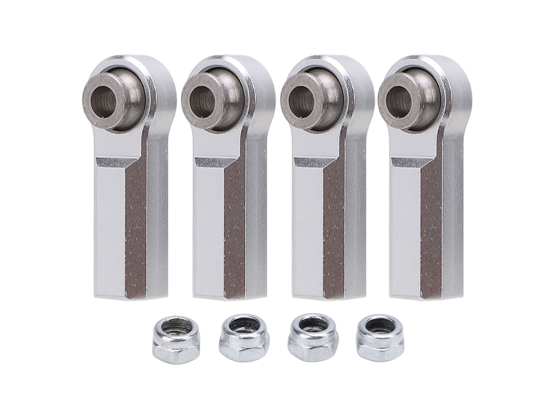 4 Rótulas Metálicas M4 De 7,0 Mm Para Coches Rc A Escala 1/10, De Acero Inoxidable Y Resistentes Al Desgaste.