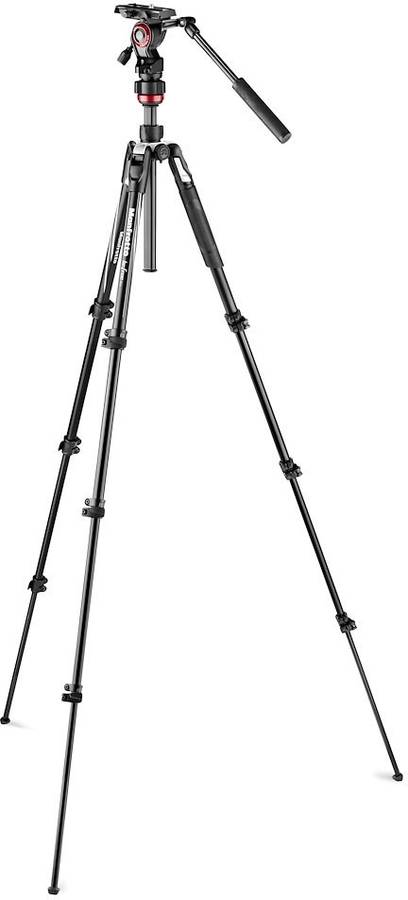 Trípode MANFROTTO Befree Live aluminio c/ bloqueo palanca y rótula fluida