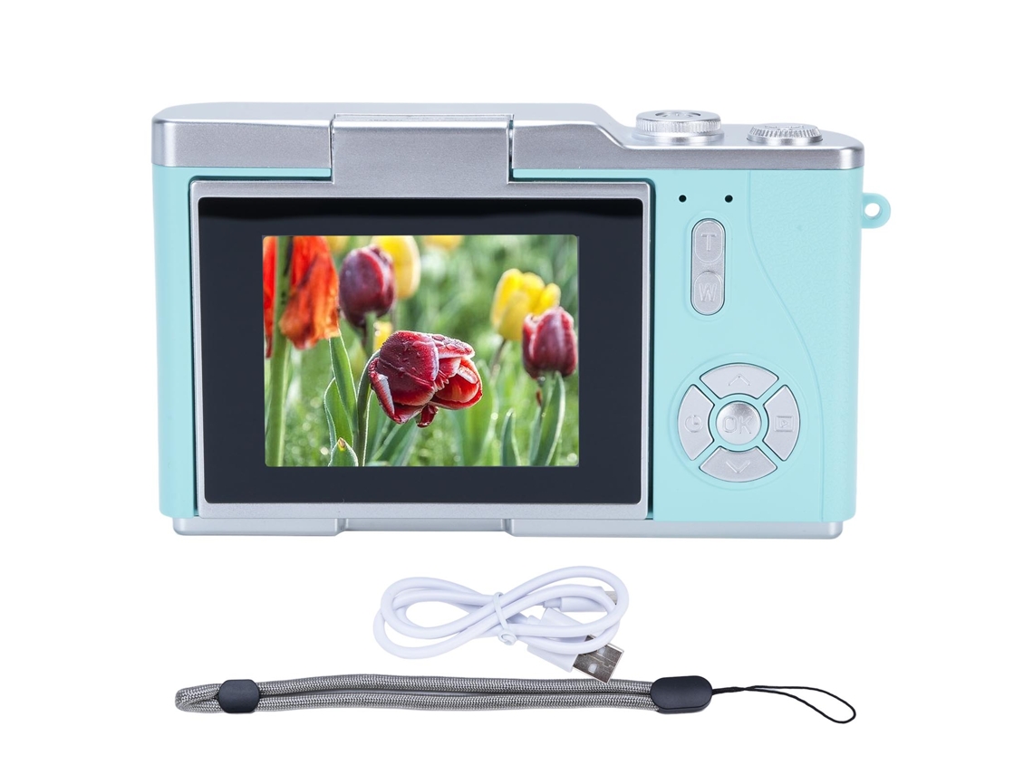 Cámara Digital Compacta Con Zoom Digital Y Grabación 1080p Para Fotografía Y Vídeo