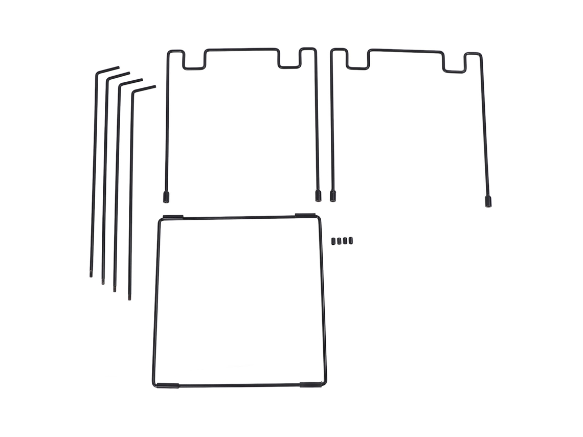 Soporte Metálico Resistente Para Bolsas De Basura De Exterior Con Gran Capacidad Para Jardín, Camping Y Eventos.