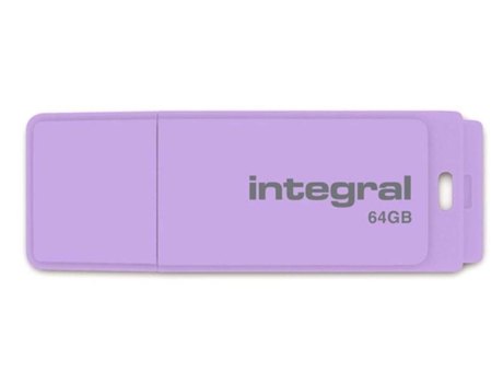 Integral 64Gb Usb2.0 Drive Pastel Lavender Haze Usb Memory Drive Usb Type-A 2.0 Lavender