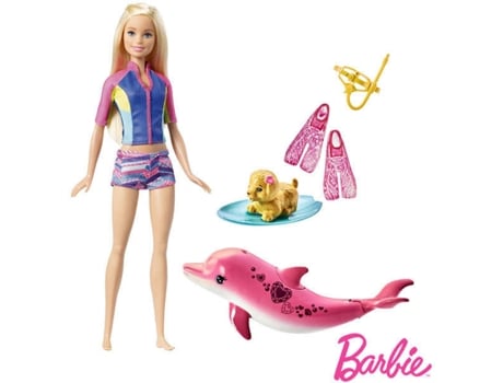 BARBIE: Dolphin Magic Snorkel Fun Friends (Edad Mínima: 3)