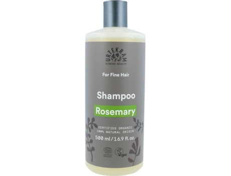 Champú URTEKRAM Cabello Fino de Romero (500 ml)