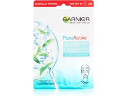 Mascarilla Facial GARNIER Skin Naturals Pure Active Cleansing Sheet Mask (28g)