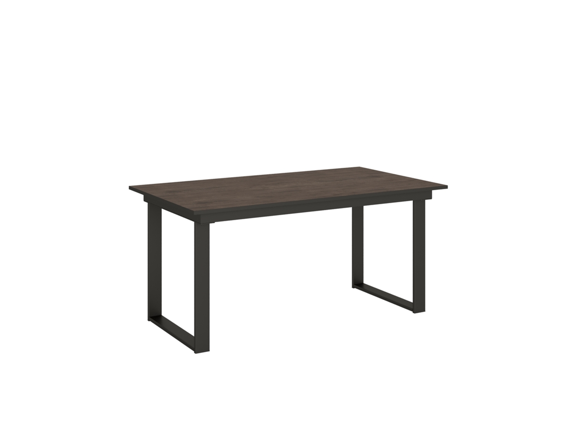 Mesa de Comedor ITAMOBY Bandos (90x160/220 - Paneles de Melamina - Nogal)