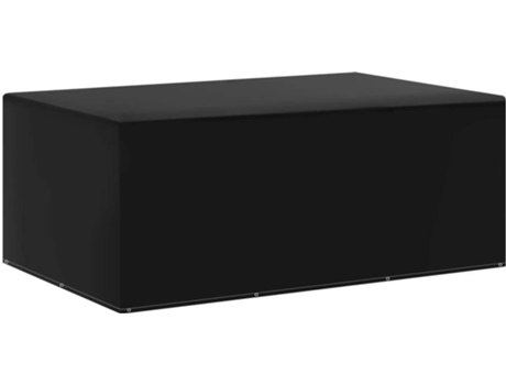 Funda de muebles de jardín VIDAXL Negro Polietileno (143x225x90 cm)