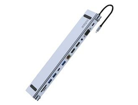 Dockstation NILOX NXDSUSBC07 Gris