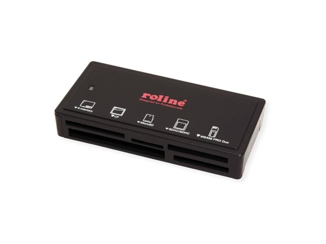 Lector de Tarjetas ROLINE USB-C p (Negro)